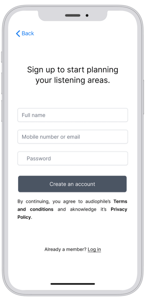 Audiophile Wireframe